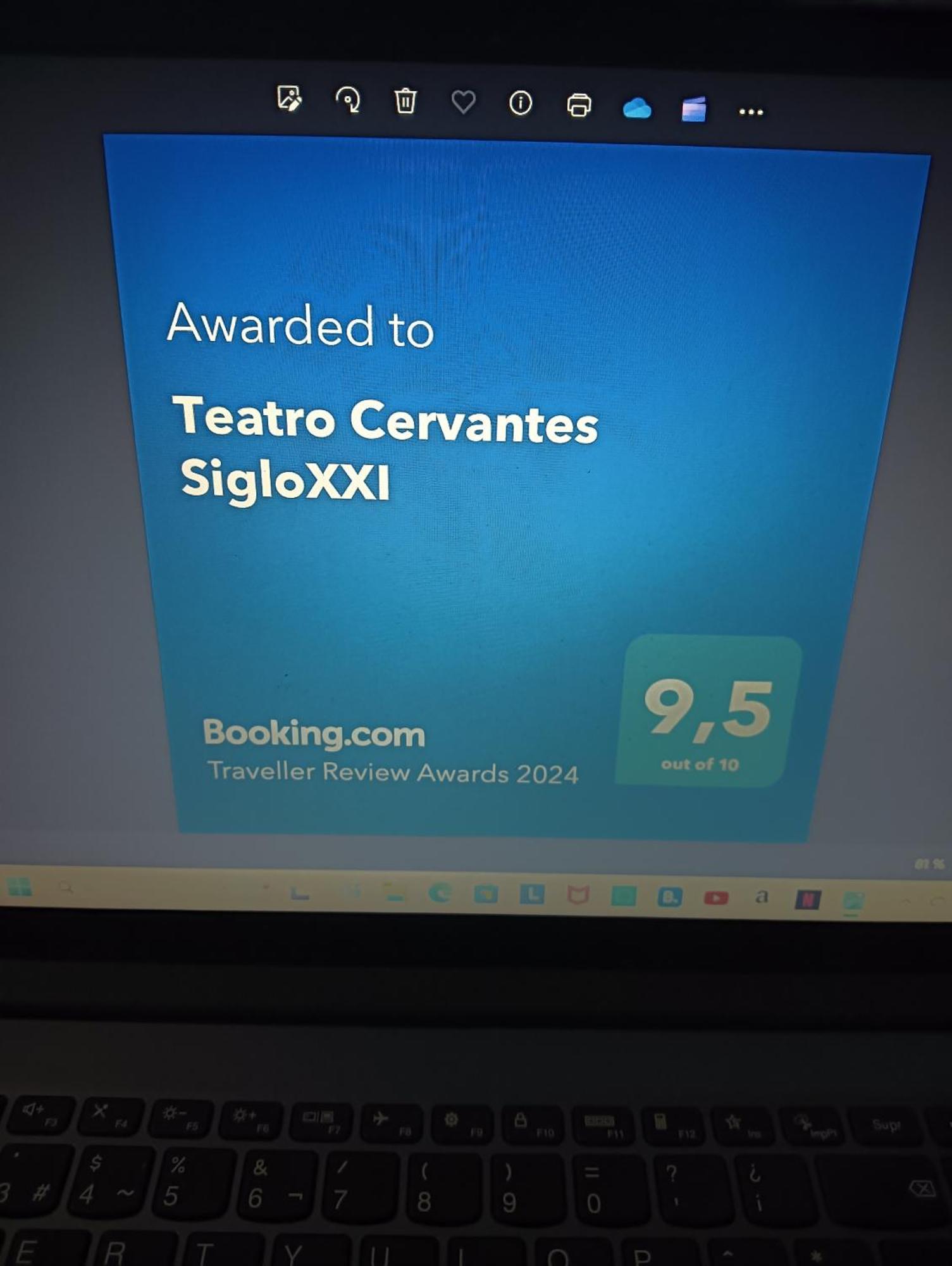 말라가 Teatro Cervantes Sigloxxi 아파트 객실 사진